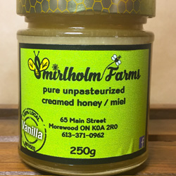 Vanilla creamed honey